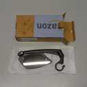 BriskMore Handlebar Bike Mirror, Scratch Resistant Glass Lens, Ajustable and Rotatable Safe Rearview Bicycle Mirror (D:Silver Lens for 1PAIR)