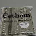 Boho Throw Pillow Covers 18x18 Inch Set of 2, Farmhouse Decorative Couch Pillow Cases, Green Accent Pillows of Bed, Sofa Bedroom Living Room Home Decor Cushion Cover