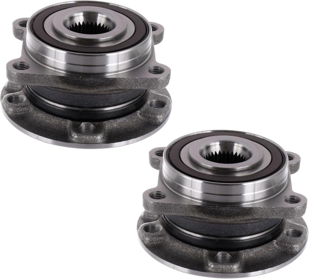 ECCPP Wheel Hub and Bearing Assembly Front 512513 for Jeep for Cherokee 2014-2020 5 Lugs Wheel Bearing Hubs with ABS 2pcs