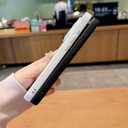 Case for iPhone 16 Pro [Compatible with MagSafe] Built in Magnetic Cute Girly Sleek Boho Aesthetic Style Design for Women Girls Brown Animal Leopard Print Soft TPU Protective Shockproof Mate Black