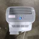 BLACK+DECKER Portable Air Conditioner, 8,000 BTU (3,950 BTU SACC) for Rooms up to 400 Sq. Ft., Portable AC with Follow Me Remote Control and Window Kit, BPACT08WT, White