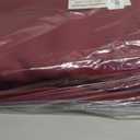 H.VERSAILTEX Christmas Blackout Curtains Thermal Insulated Window Treatment Panels Blackout Drapes for Living Room Back Tab/Rod Pocket Bedroom Draperies, 52 x 84 Inch, Burgundy Red, 2 Panels