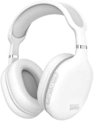 SoundPlay Wireless Over Ear Headphones, White
