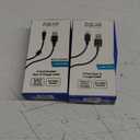 ZGear Set of 2 (Metal Housing For Micro USB and For Micro USB)(6ft /4ft)