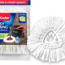 O-Cedar EasyWring Spin Mop Microfiber Refill (Pack of 6)
