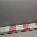6 PCS Retractable Traffic Cone Bar: 4FT to 7FT Expandable Parking & Construction Safety Barrier - Hard & Reflective