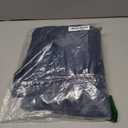 Cicy Bell Womens Wide Leg Jeans Baggy Elastic Waist Button Boyfriend Casual Denim Pants with Pockets (Blue)