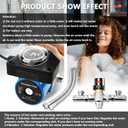 RAMATA Instant Hot Water Recirculating Pump System Kit For Tank Water Heater Recirculation Circulation Circulating Water Pump with Adjustable Hot Water Recirculating Valve Kit (Not Tankless)