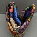 Floral Machine Washable Rug Black, 3x5 Rug Non Slip Soft Bedroom Rugs for Entryway Dorm, Ultra-Thin Rugs for Bedroom Stain Resistan(3 x 5, Black Garden)