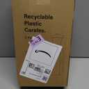 NETANY Plastic 50 Oz Water Carafe with Flip Top Lid, Set of 2 Square Base Juice Containers, Clear Plastic Pitcher  for Water, Iced Tea, Juice, Beverage, Cold Brew and Mimosa Bar  HAND WASH ONLY