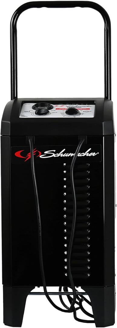 Schumacher Electric Manual Battery Charger & Engine Starter - 12V, 150A with 25A Boost - Heavy Duty Engine Starter & Charger for Standard, AGM, Gel & Deep-Cycle Batteries - 6-Foot Output Cables SC1437