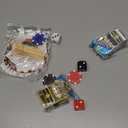 Hooqict 24 Pieces Casino Cake Decorations Set with Mini Toy Slot Machine Poker Casino Cake Toppers & Cupcake Toppers for Las Vegas Casino Night Theme Birthday Party Decorations