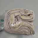 Toulite 10 Pcs Cotton Bra Liners Boob Sweat Pads 3 Layer Rectangle Under Bra Pads Sweat Liners for Women Sweating Supplies (XX-Large, Khaki)