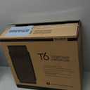 Zalman T6 ATX Mid Tower Computer PC Case, Pre-Installed 120mm Fan, 5.25 ODD, USB 3.0, Patterned Mesh Design, mATX ITX for Gaming Workstation, Black