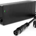 UL Listed 63V 2A Charger for Ninebot S/S-MAX/Mini PRO/Mini lite, 4 Prong 126W Power Supply Compatible with Ninebot by Segway Go Kart Kit, Gokart PRO, Gokart PRO 2 Lithium Battery Charger Power Adapter