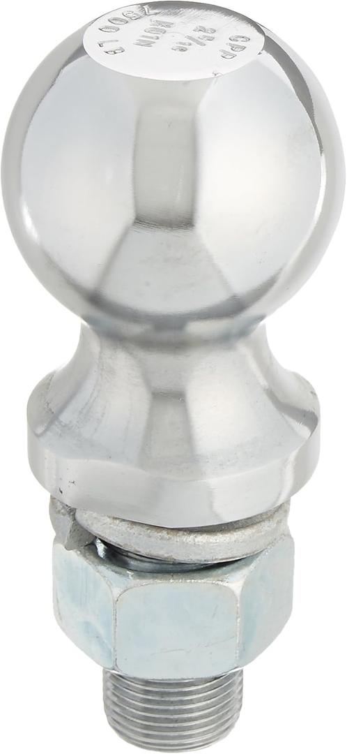 Tow Ready Draw-Tite Trailer Hitch Ball, 2-5/16 in. Diameter, 7,500 lbs. Capacity, Chrome
