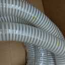 1 1/2 "-12 Ft Pool Filter Pump Connection Hose Premium Kink Free PVC Swimming Replacement Tube for Above Ground Pools, Includes 2 Hose Clamps and Can Be Cut as Needed