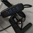 Desk Lamp LED Reading light Dimmable USB Small Clamp Lamp Adjustable Flexible Gooseneck Table Light for Bed Headboard, Nail, Home Office,Computer(Black)