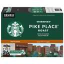 Starbucks Single-Serve Coffee K-Cup, Pike Place, Carton Of 24
