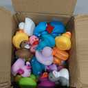 LINICE 30 Pcs Rubber Ducks, Random Assortment Ducks Bulk, Mini Rubber Duckies for Toddler Baby Bath Toys, Kids Bath Pool Toys Birthday Gifts Party Favors