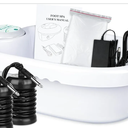 Ionic Foot Bath Detox Machine, Ion Foot Spa Detox Machine for Home Use, Ionic Foot Cleanse System with 100 Foot Bath Liners, 2 Ion Arrays