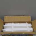 Christmas Tree Fences 12PCS: Sticker DIY Christmas Tree Gate White Picket Fence for Xmas Holiday Party Decor Garden Home Office, Inches (12pcs-8.6ft)