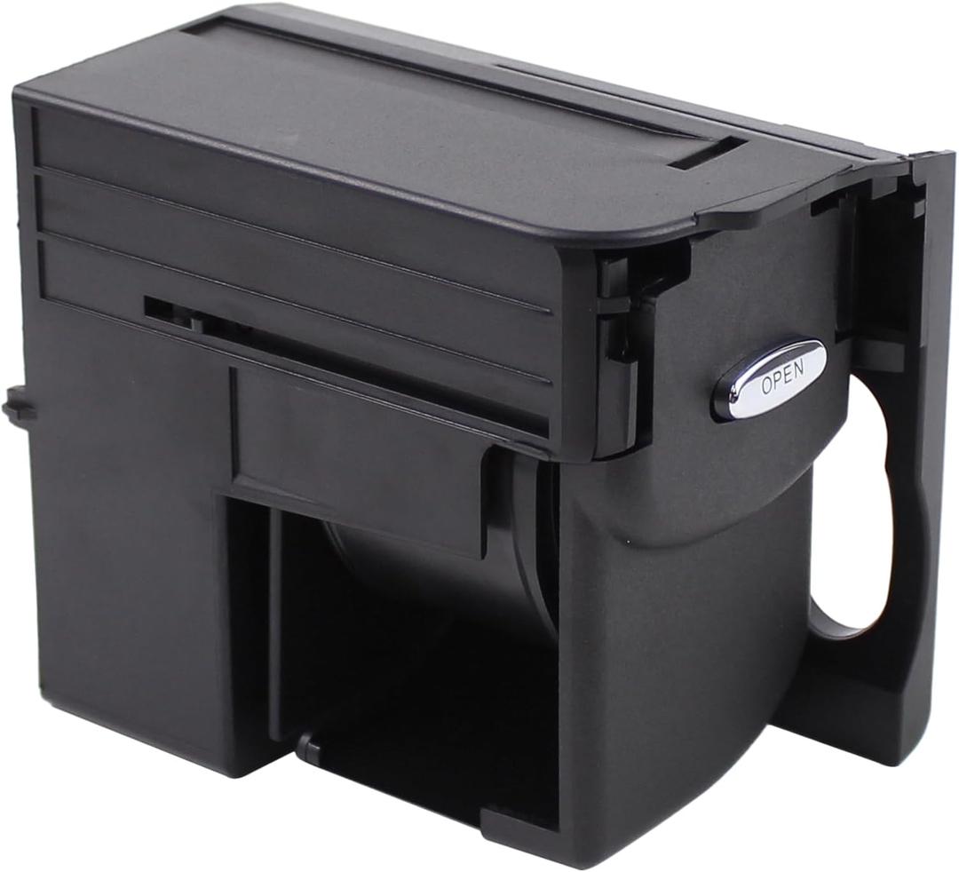 Front Retractable Cup Holder for Mercedes E320 2003-09, E350 2006-09, E500 E55 AMG 2003-06, E550 E63 AMG 2007-09, CLS500 CLS55 AMG 2006, CLS550 CLS63 AMG 2007-11