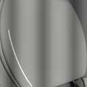 MAYFAIR 1844CP 000 Toilet Seat with Chrome Hinges will Never Come Loose, ELONGATE , White