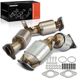 A-Premium Left and Right 2-PC Catalytic Converter Kit Direct-Fit Compatible with Infiniti Q50, G35, G37, QX50, Q60, M35, M37, QX70, Q70, Q70L, FX35, FX37, Q40, EX35, EX37 & Nissan 370Z, EPA Compliant