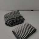 BSICPRO Bathroom Rugs and Mats Sets, 2 Piece Thick Absorbent Chenille Non Slip, Soft Shaggy Bath Room Floor Mats for Bathroom, Machine Washable (Blue Grey, 20" x 32" Plus 16" x 24")