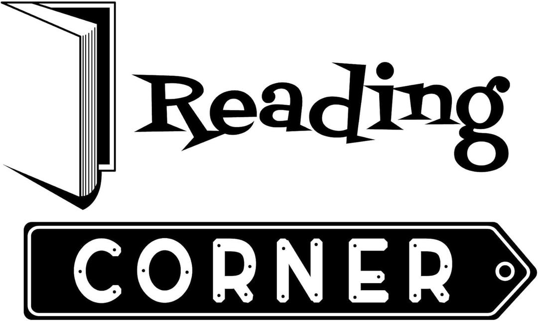 Family Reading Corner Inspiring Sign Wall Decal Decoration Books Quote Book Lovers Bookish Quotes Reader Signage Lasts Years and Easily Removable - Size: 40 in(W) x 24 in(H)