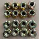 16pcs Factory Style 9/16-18 Open Design Bulge Wheel Lug Nuts 611-162 Replacement for 1994-2010 Dodge Ram 2500 3500 SRW & 2007-2009 Ram 1500
