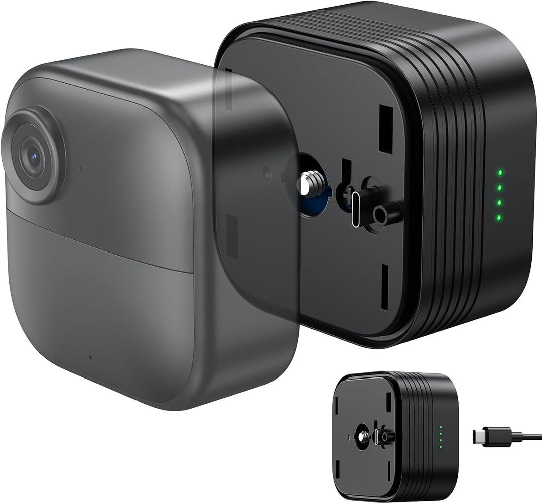 Battery Pack for Blink Outdoor 4 (4th Gen), 6000mAh Rechargeable Batteries Expansion Pack, Lithium Battery Expansion Pack with Power Indicator