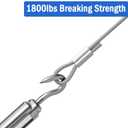 Future Way 1/8" Stainless Steel Cable 800FT, T316 Cable Railing Kit Hardware for Deck and Handrail, 7 x 7 Strands, 1800 lb Breaking Strength