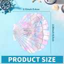 8 Pcs Seashell Hair Clips Shell Claw Clip Costal Party Favors Cute Beach Barrettes for Women Hair Styling Clip Accessories Under The Sea Beach Wedding Cowgirl Bachelorette Party Gifts