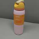 Owala FreeSip Insulated Stainless Steel Water Bottle with Straw for Sports and Travel, BPA-Free Sports Water Bottle, 40 oz, Candy Store