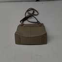 LAORENTOU Cowhide Leather Women Crossbody Handbag Satchel Style Purse Classic Stylish for Ladies (01 Khaki)