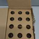 12-Pack Dimmable E12 LED Candelabra Bulbs 40Watt Equivalent, 5000K Daylight White, 450Lumens, 4W B11 Vintage Chandelier Light Bulbs, LED Filament Clear Glass Candle Lamp for Ceiling Fan Home Decor