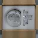 Chrome Wall Sconces, 1 Light Modern Globe Sconce, Wall Light for Bedroom Bathroom Living Room & Hallway Vanity Lighting, Ceiling Light Fixture (1-Light, Chrome)