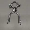 Heavy Duty Fork Latch - Malleable -1-5/8" x 2-3/8" (2-1/2") Chain Link Gate