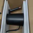 TIMEMORE Fish Smart Electric Coffee Kettle 600ML, Gooseneck Pour Over Kettle for Coffee and Tea Variable Temperature Control, Home Edition Black