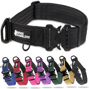 Ridge Rambler Dog Collar Medium Black Ridge Rambler Dog Collar Medium Black