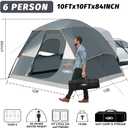 UNP SUV Dome Tent for Camping, Outdoor 6 Person Car Camping Tent, Easy Set Up SUV Tailgate Tent with Rainfly 10' x 10' Vehicle Camping Tent | for Camping, Outdoor, Car Camping Tent, Easy Set Up, SUV Tailgate Tent, with Rainfly, 10' X 10' X 84"