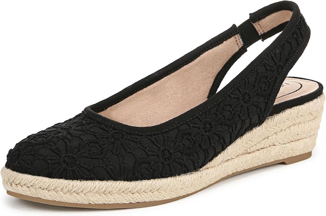 LifeStride womens Kayden (5, Black Fabric)