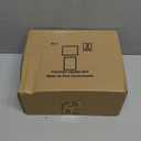 MUYE 5x7 Floating Frames Set of 2,Double Glass Picture Frame Display Any Size Photo up to 5x7,Wall Mount or Tabletop Standing, Black