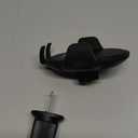 Miracase Phone Holders for Your Car with Metal Hook Clip, Air Vent Cell Phone Stand Car Mount, Universal Automobile Cradle for Garmin GPS Fit iPhone Android and All Smartphones, Dark Black (1 Pack)