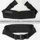Running Pouch Belt Runner Waist Pack for Women and Men - Runners Hiking Climbing Fanny Pack - Adjustable Running Pouch (3 Pockets) Running Belt With Headbands