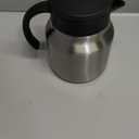 27oz Thermal Coffee Carafe for WFH & Personal Use, 12H Hot Insulated Pitcher with Drip-Free V-Spout and Easy Clean Wide Mouth, Silver