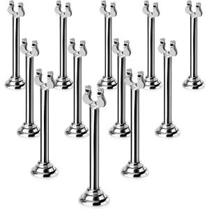 New Star 12 pcs Triton/Harp-Clip Place Card Holder Table Menu Holder Table Card Holder Table Number Holder Table Number Stand Banquet Table Place Card Holder 4" High
