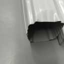 Moxweyeni 2 Pack 2 x 3 Inch, 15 Inch White Aluminum Downspout Extensions Roofing Gutter Downspout DIY Installation for Home Outdoor Drainage